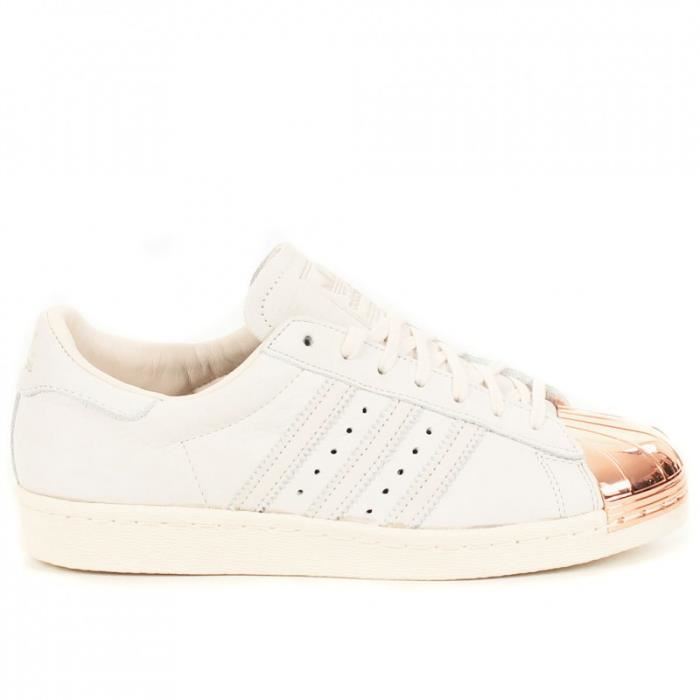 adidas superstar femme or et blanc