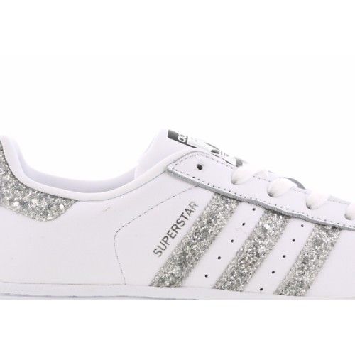 adidas superstar glitter black