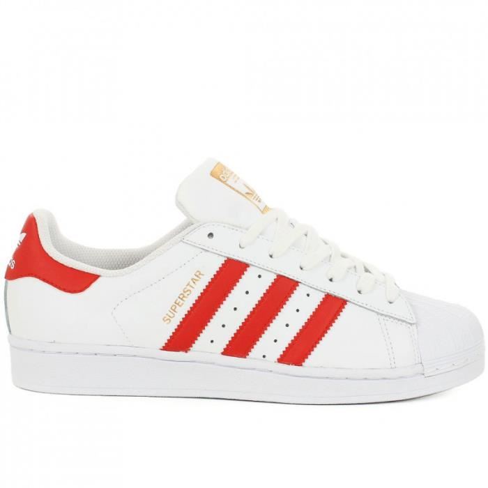 adidas superstar rouge bleu