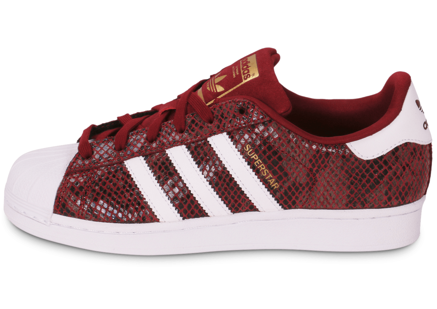 adidas superstar color rouge