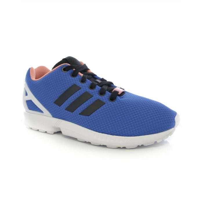 adidas zx flux bleu et rose