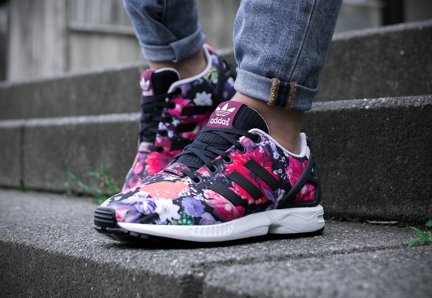 adidas zx flux 2.0 Rose homme