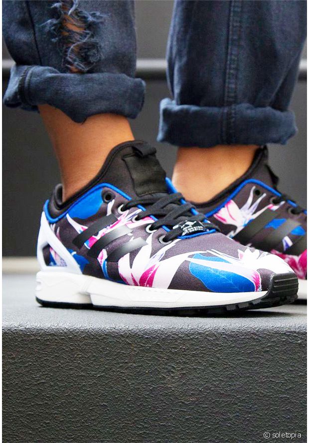 adidas zx flux femme motif