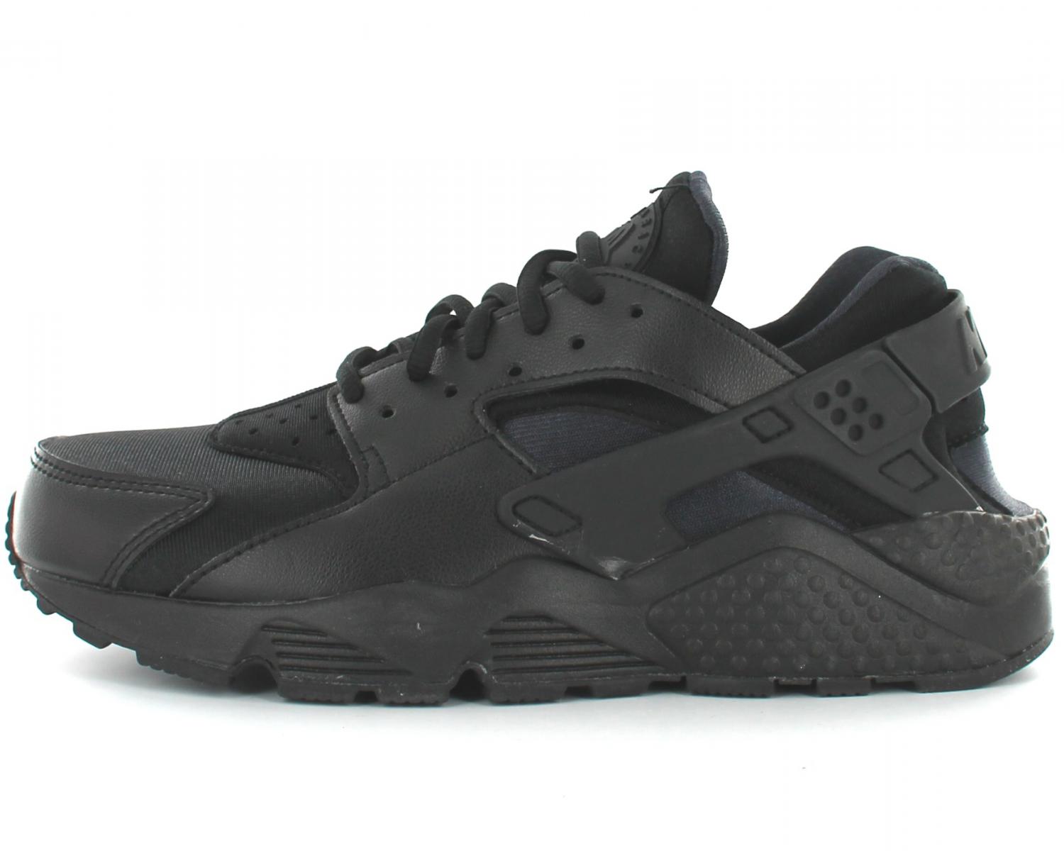 nike huarache femme noir et gris