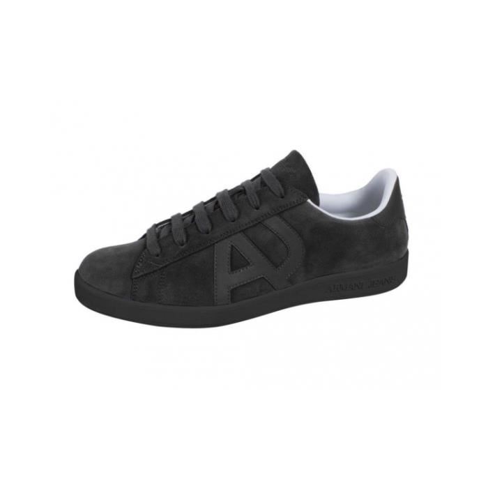 basket armani noir homme