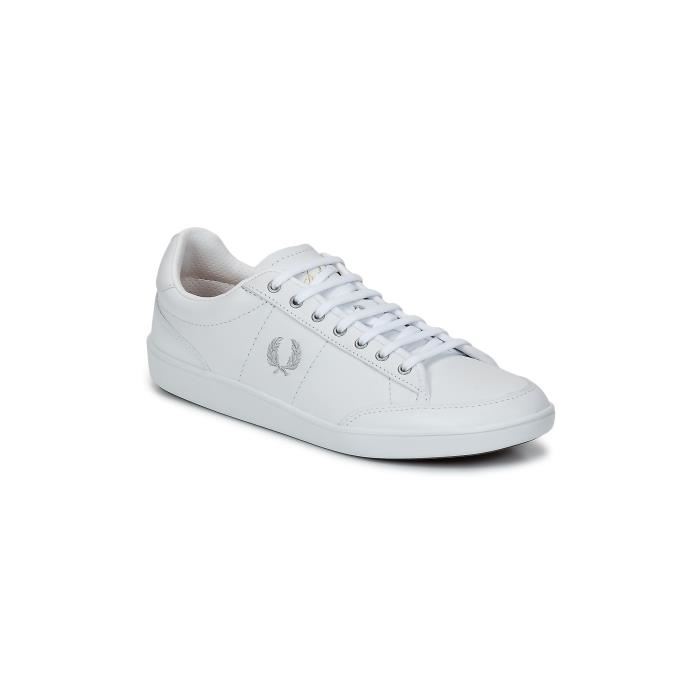 basket fred perry blanche